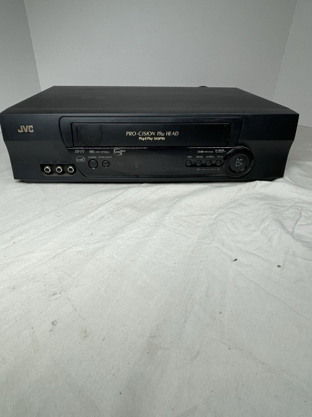 JVC HR-VP59U VHS VCR Video Cassette Recorder - No Remote - Tested & Working